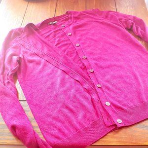 Cute Magenta Cardigan with Sparkle